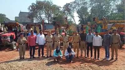 Crime News : ग्रामीण पोलिसांची धडाकेबाज कामगिरी; ट्रॅक्टर चोरी करणाऱ्या टोळीसह 1 कोटी 15 लाखाचा मुद्देमाल हस्तगत