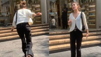 Rhea Chakraborty: तोंडावर पडता पडता वाचली रिया चक्रवर्ती; पापाराझींवर राग काढताच भडकले नेटकरी