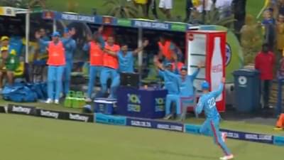 VIDEO: बॅट्समनने शॉट मारला, 4 किंवा 6 जाणार असं वाटलं, पण....विश्वास नाही बसणार एकदा व्हिडिओ बघा