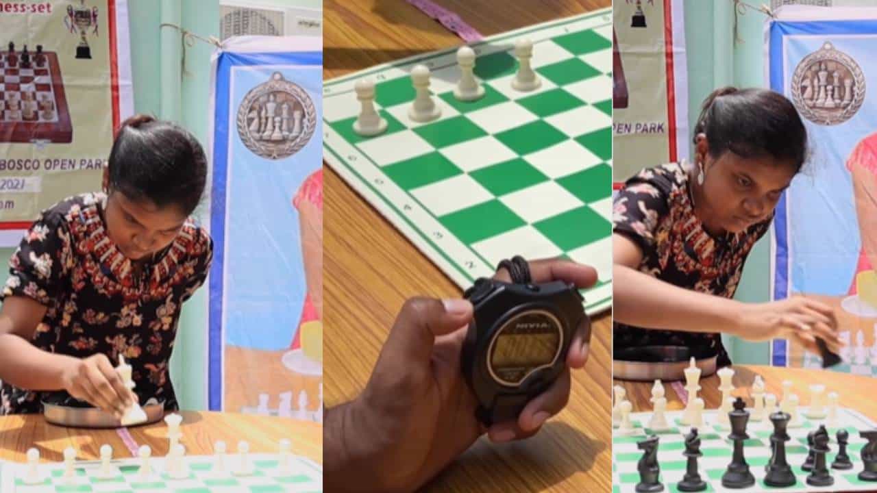 भारतातल्या या लहान मुलीनं बुद्धिबळ मध्ये बनवला नवा रेकॉर्ड, जगात कुणाला जमलं नाही ते करून दाखवलं!