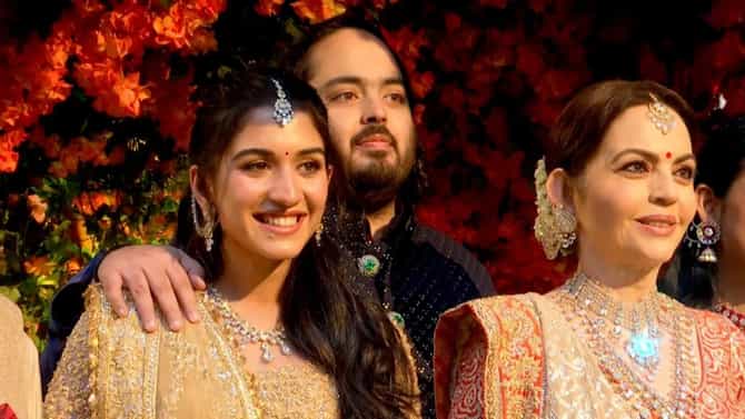 Anant-Radhika यांच्या साखरपुड्यात श्वानकडे होती महत्त्वाची जबाबदारी