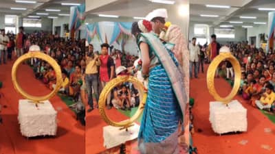 साखरपुड्यात अंगठीची शानदार एंट्री!