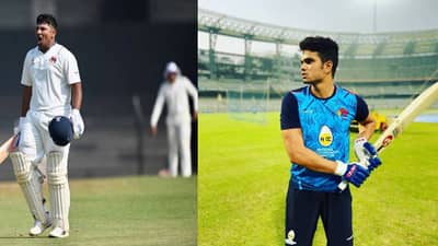 Sarfaraz Khan -अब्बू अर्जुनच नशीब किती... सर्फराजच्या वडिलांनी सांगितली ती आठवण