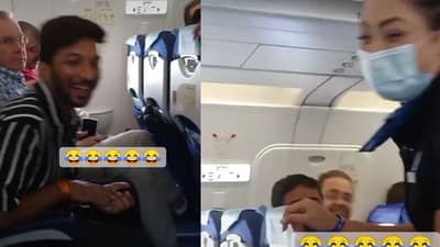 IndiGo Airline flight : गुटखा थुंकण्यासाठी त्याने म्हटले ताई जरा विमानाची खिडकी उघडा