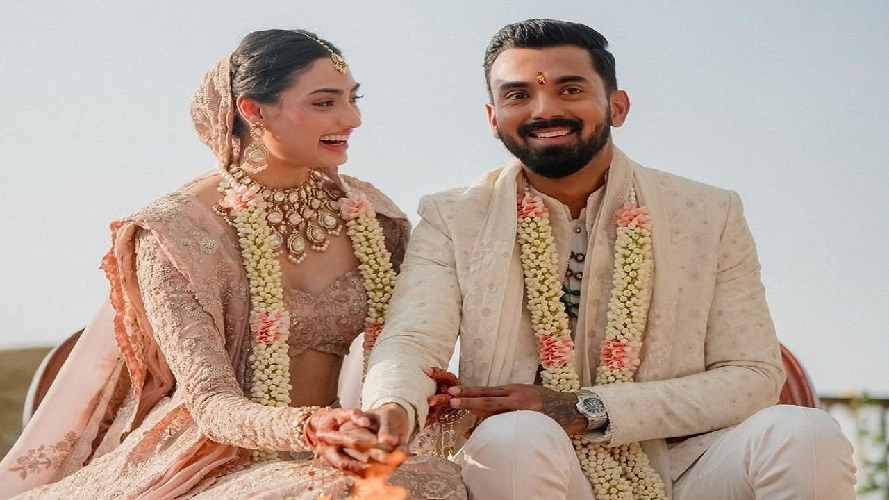 KL Rahul Wedding : केएल राहुल आथिया शेट्टी विवाहबद्ध, दोघांच्या नव्या इनिंगला सुरुवात