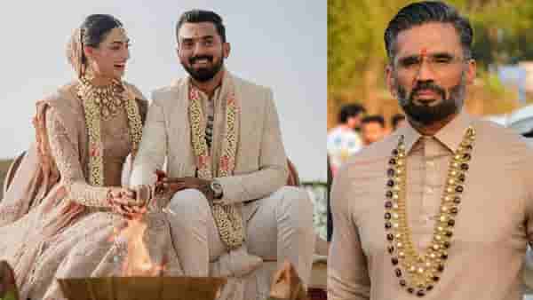 अथिया - केएल राहुल यांच्यासाठी सुनील शेट्टी यांनी खास फोटो पोस्ट करत भावना केल्या व्यक्त