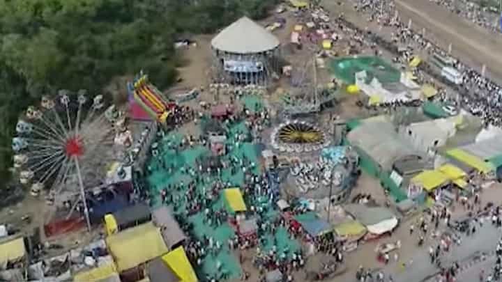 विदर्भातील बहिरम यात्रेत भाविकांची रेकॉर्ड ब्रेक गर्दी, बघा ड्रोननं टिपलेली भन्नाट दृश्य विदर्भातील बहिरम यात्रेत भाविकांची रेकॉर्ड ब्रेक गर्दी, बघा ड्रोननं टिपलेली भन्नाट दृश्य