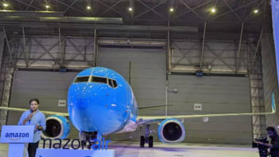 Amazon ची भारतातील पहिली एअरकार्गो लाँच