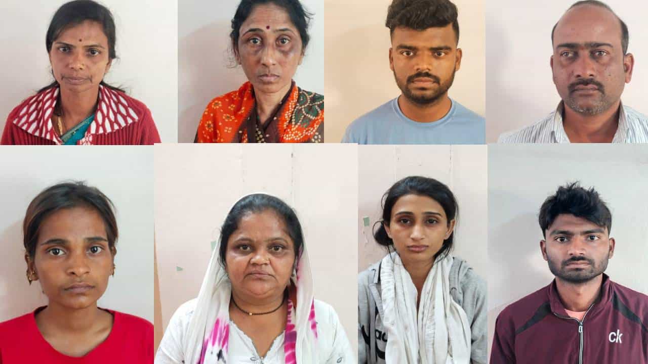 बनावट लग्न लावून पैसे उकळणारी टोळी अखेर गजाआड, पाच महिलासह आठ जणांना अटक