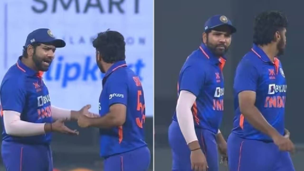 IND vs NZ 3rd ODI : एकाच ओव्हरमध्ये दोन विकेट काढूनही Rohit sharma शार्दुलवर का चिडला? VIDEO व्हायरल