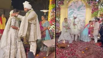 Axar Patel च्या लग्नाचा VIDEO व्हायरल, अग्निला साक्षी मानून मेहाला बनवलं जीवनसाथी