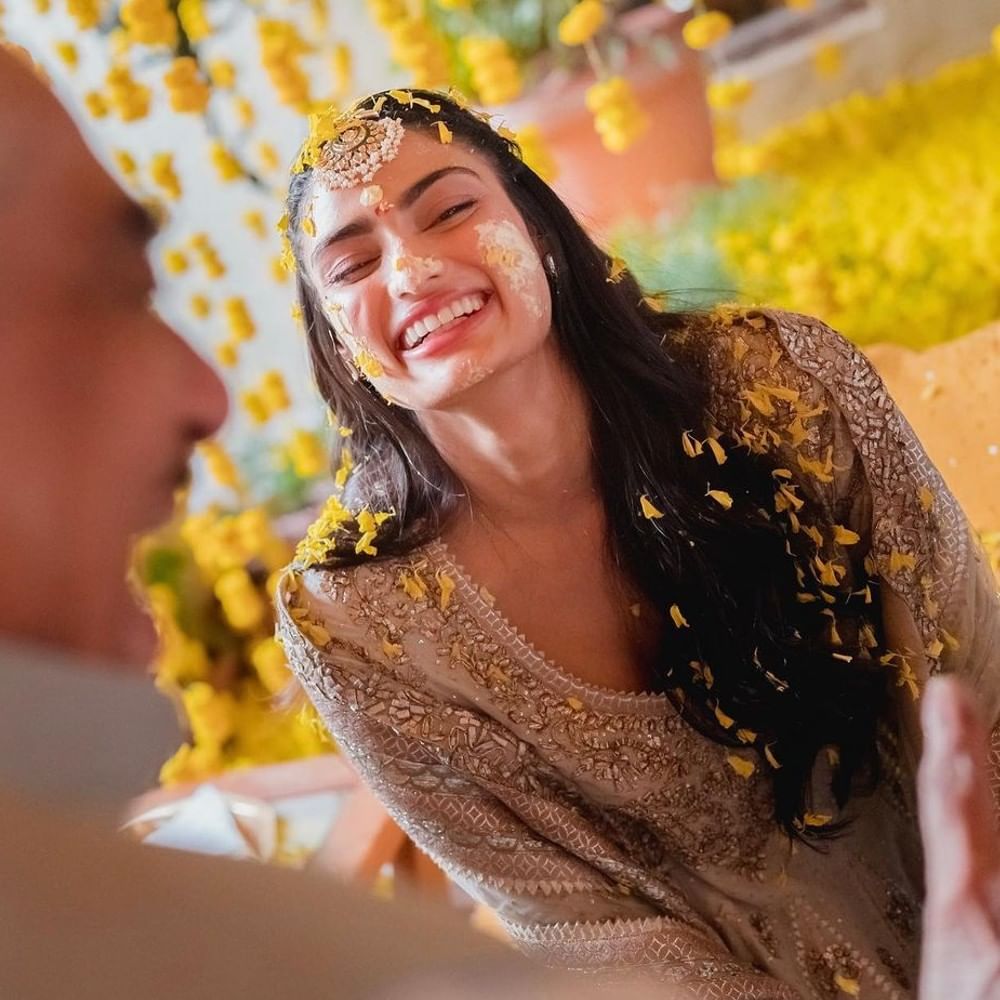 KL Rahul and Athiya Shetty | This is how KL Rahul-Athiya Shetty's haldi ceremony took place, see photos – kl rahul and athiya shetty shares haldi ceremony photos See here Pipa News |