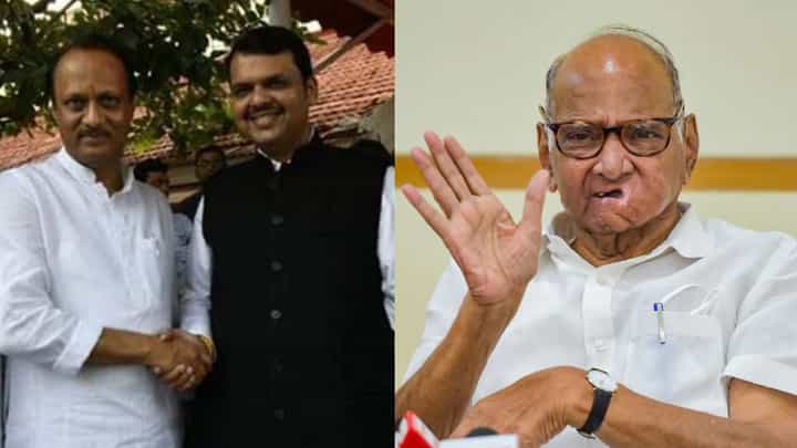 पहाटेचा शपथविधी अन् जयंत पाटलांचं विधान; शरद पवारांची पहिली प्रतिक्रिया, म्हणाले... पहाटेचा शपथविधी अन् जयंत पाटलांचं विधान; शरद पवारांची पहिली प्रतिक्रिया, म्हणाले...