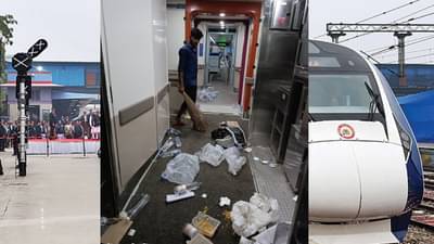 आलिशान वंदेभारत ट्रेनमध्येही प्रवासी टाकतात कचरा ? WE THE PEOPLE असे म्हणत, आयएएस अधिकाऱ्याचे ट्वीट