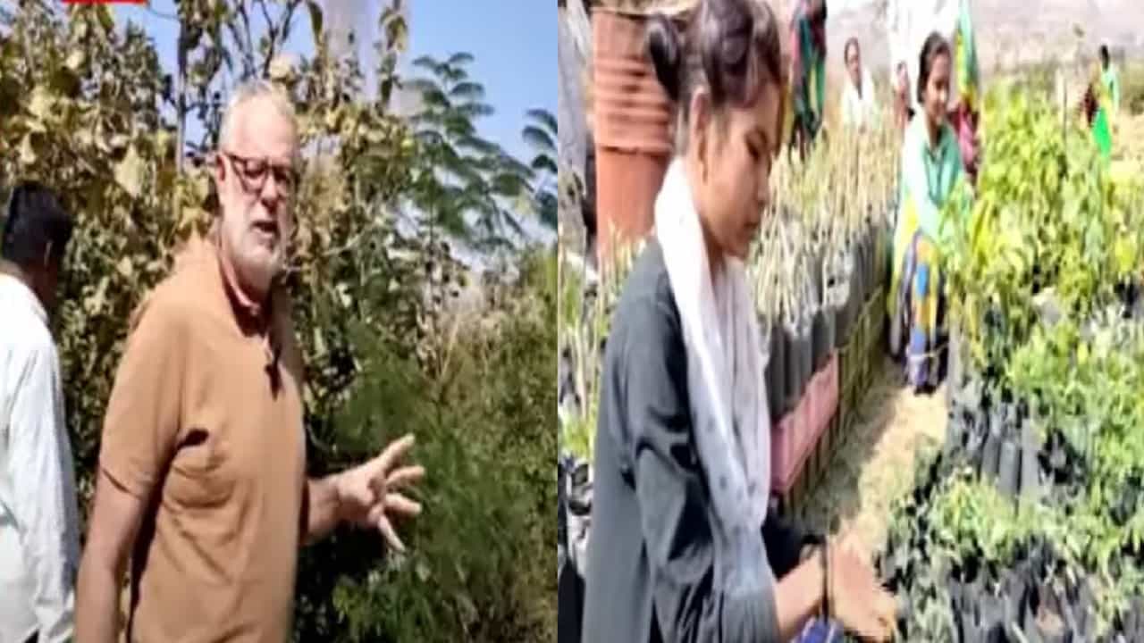 लाखोंची नोकरी सोडून जर्मन दाम्पत्यानं पुण्यात फुलवलं नंदनवन!