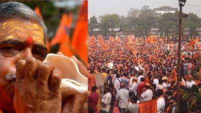केंद्रात आणि राज्यात हिंदुत्ववादी सरकार, मग हिंदुत्व खतऱ्यात येतेच कसे?; ठाकरे गटाचा भाजपला रोखठोक सवाल