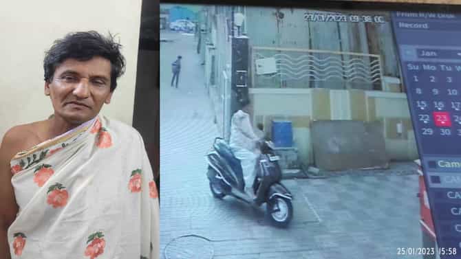 Theft in Temple : क्राईम पेट्रोल पाहून गुन्ह्याची प्रेरणा घ्यायचा, वेशांतर करुन चोरी करायचा