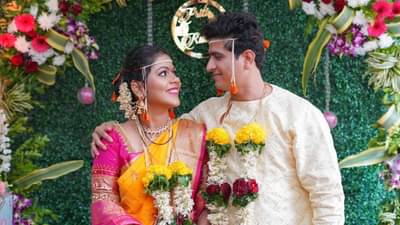 मन उडु उडु झालं फेम अभिनेत्याने सोशल मीडिया इन्फ्लुएन्सरशी बांधली लग्नगाठ; पहा फोटो