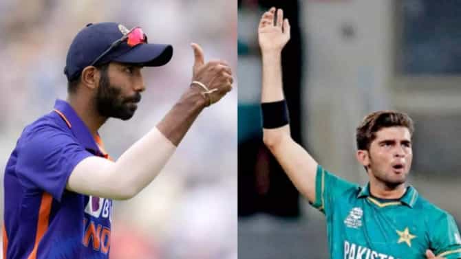 Jasprit Bumrah vs Shaheen Afridi : तुमचा जसप्रीत बुमराह आमच्या शाहीन शाह आफ्रिदीसमोर काहीच नाही