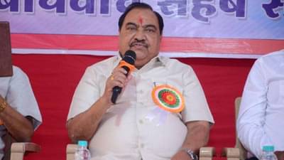 सर्वे झूठ है तो अभी जो निकाल हात में आया वो क्या है?; नाथाभाऊंचा गुलाबराव पाटील यांना सवाल