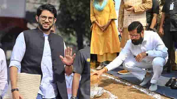 हिम्मत असेल तर वरळीत...,आदित्य ठाकरेंचं मुख्यमंत्री एकनाथ शिंदे थेट आव्हान