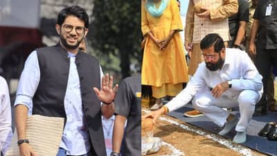 हिम्मत असेल तर वरळीत...,आदित्य ठाकरेंचं मुख्यमंत्री एकनाथ शिंदे थेट आव्हान