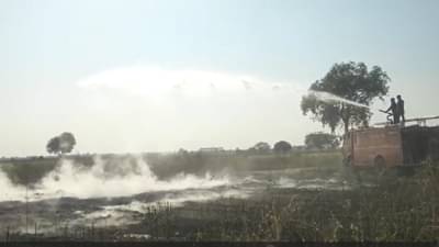 Agriculture News : तुरीच्या गंजीला आग लावल्यामुळे शेतकऱ्याचे लाखो रुपयाचे नुकसान, दिवसाढवळ्या प्रकरण घडल्यामुळे...