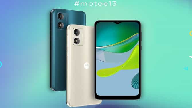 बजेटमध्ये असलेला Moto E13 स्मार्टफोन काही तासात होणार लाँच, किंमत आणि फीचर्स वाचा