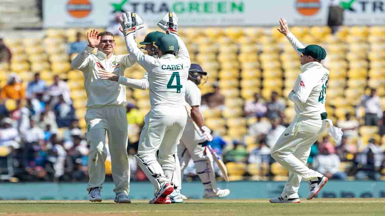 Ind vs Aus Test: ऑस्ट्रेलियन फिरकीपटू टॉड मर्फीनं दिग्गज फलंदाजानं नाचवलं, पदार्पणातील सामन्यातच दाखवली जादू