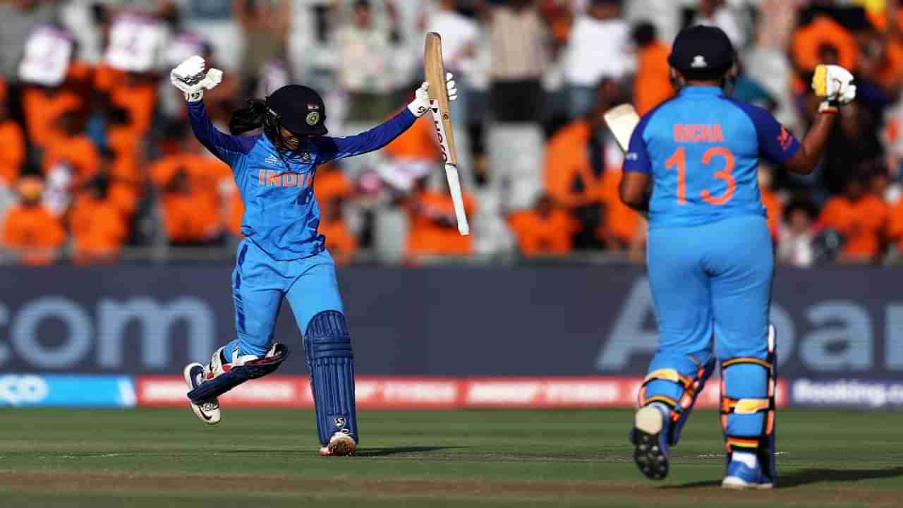 Women T20 WC: पाकिस्तान विरुद्ध सामन्यात जेमिमाची धोनी स्टाईल फिनिशिंग, पाहा Video