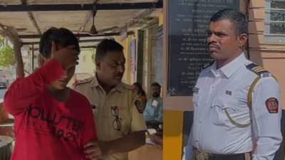 सिग्नल तोडून पळत होता कारचालक, अडवायला गेलेल्या वाहतूक पोलिसाला बोनेटवर दीड किमी फरफरटत नेले