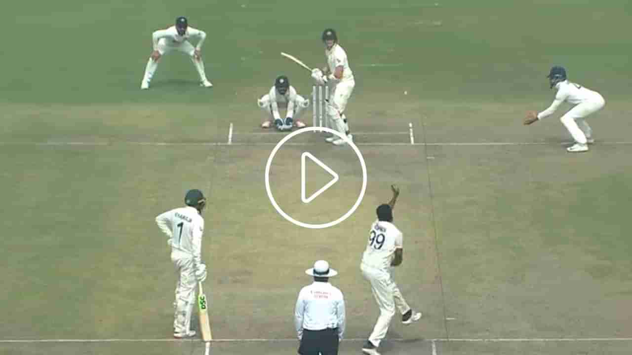 Ind vs Aus Video : स्टीव्ह स्मिथला आश्विनचा पेपर काही सुटेना, आला अन् हजेरी लावून गेला