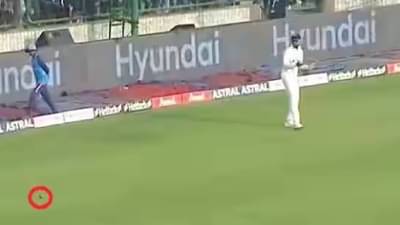 IND vs AUS Test : KL Rahul चा फिल्डिंग करताना डोळा लागला? हा घ्या पुरावा, VIDEO