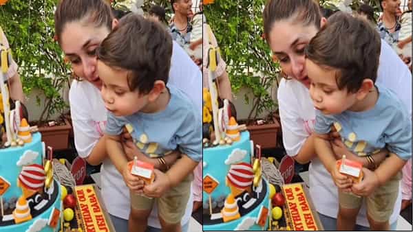 Jeh Birthday Party Photo : अभिनेत्री करीना कपूर खान आणि अभिनेता सैफ अली खान यांचा लहान मुलगा जेह अली खान आता दोन वर्षांचा झाला आहे. जेह याच्या वाढदिवसानिमित्त जोरदार पार्टीचं आयोजन करण्यात आलं होतं. आता जेह याच्या वाढदिवसाचे फोटो सोशल मीडियावर तुफान व्हायरल होत आहेत. सध्या सर्वत्र जेह याच्या वाढदिवसाच्या फोटोंची चर्चा रंगली आहे.