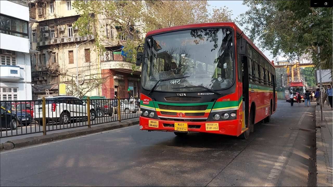 Mumbai : मुंबईत बसच्या पायरीवर उभा राहून प्रवास,  टेम्पो गेला घासून, मग...