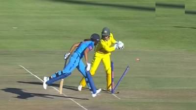 IND vs AUS | हरमनप्रीत कौर निर्णायक क्षणी रन आऊट, टीम इंडियाला आठवला धोनी