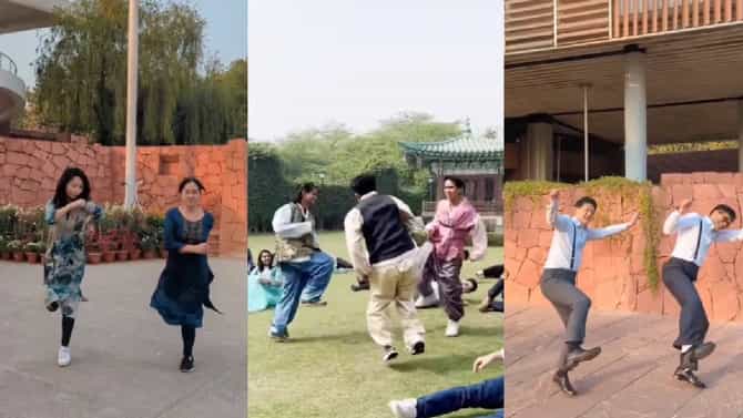 RRR | नाटू नाटू गाण्यावर भारतातील कोरियन एम्बेसी स्टाफचा भन्नाट डान्स; व्हिडीओ व्हायरल