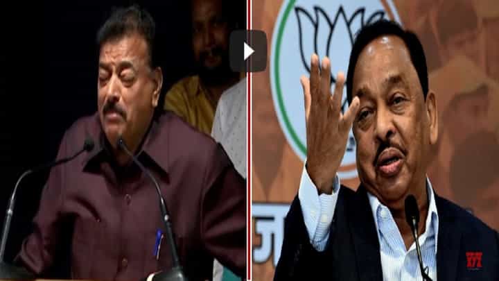 भास्कर जाधव यांच्याकडून नारायण राणे यांची मिमिक्री, बघा व्हिडीओ भास्कर जाधव यांच्याकडून नारायण राणे यांची मिमिक्री, बघा व्हिडीओ