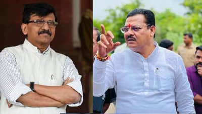 कॅमेऱ्यासमोर हमरीतुमरीवर, आगपाखड, एकत्र भेटल्यावर एकमेकांना नमस्कार; संजय राऊत आणि संजय शिरसाट यांच्यात काय चाललंय?