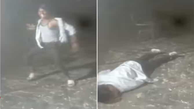 Video | 19 वर्षाचा मुलगा डान्स करताना पडला, त्यावेळी सगळ्यांना वाटलं डान्स करतोय..., व्हायरल व्हिडीओ तुम्ही पाहिला का ?