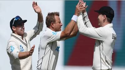NZ vs ENG Test : इंग्लंडवर फॉलोऑनचा डाव उलटला, 1 रन्सने न्यूझीलंडचा कसोटीत रोमांचक विजय