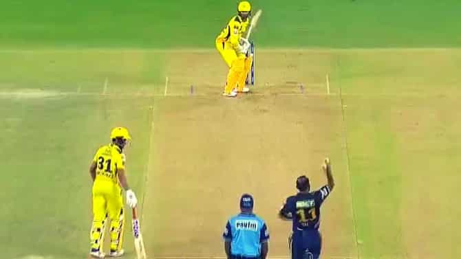GT vs CSK : मोहम्मद शमी याने सांगून उडवल्या दांड्या, IPL ची पहिली विकेट एकदम कडक बोल्ड, Video एकदा पाहाच