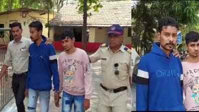 बदलापूरमध्ये तडीपार गुंडाचा तलवार नाचवत धिंगाणा, पोलिसांनी ठोकल्या बेड्या