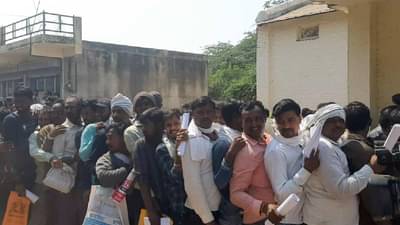 हरभरा नोंदणीसाठी तीन दिवसांपासून रांगा; शेतकऱ्यांमध्ये रात्री हाणामारी