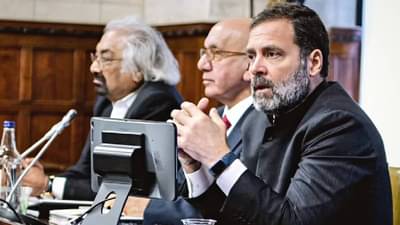 भारताच्या संसदेत विरोधकांचे माईक बंद असतात; राहुल गांधी यांनी पुन्हा साधला निशाणा...