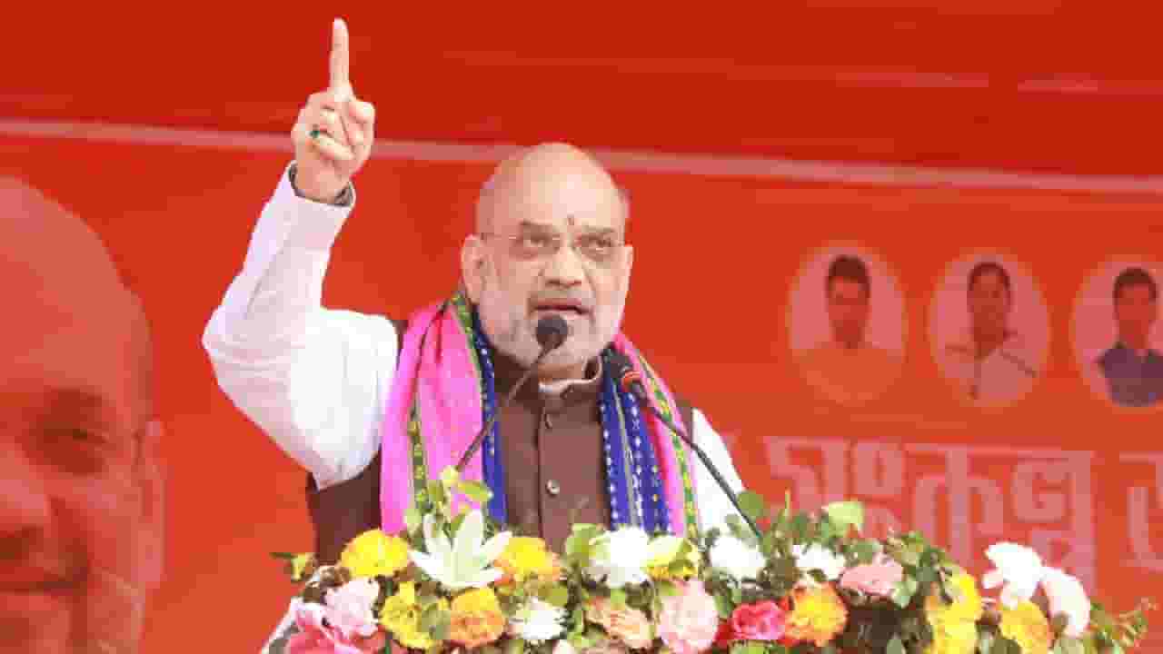 अमित शाह यांच्या सुरक्षेत हलगर्जीपणा; अज्ञात कार अचानक ताफ्यात घुसली, एकच खळबळ