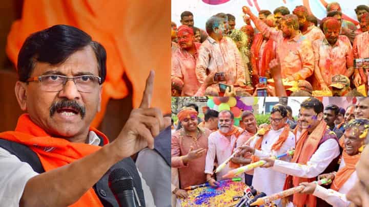 शेतकरी उद्ध्वस्त झाला, सरकार भांग ढोसून पडले!; सामनातून शिंदे-फडणवीसांवर शाब्दिक हल्ला शेतकरी उद्ध्वस्त झाला, सरकार भांग ढोसून पडले!; सामनातून शिंदे-फडणवीसांवर शाब्दिक हल्ला