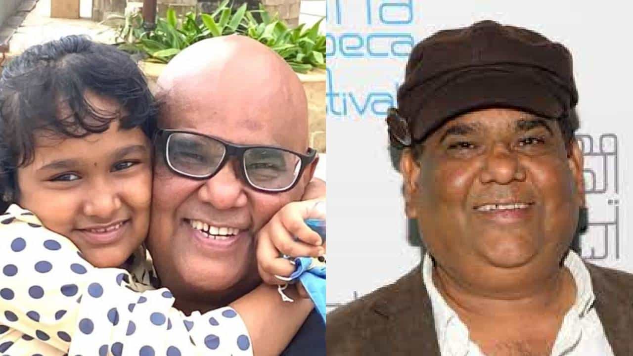 Satish Kaushik यांच्या पार्थिवावरील अंत्यविधीनंतर 10 वर्षीय मुलीने शेअर केला फोटो; चाहते भावूक