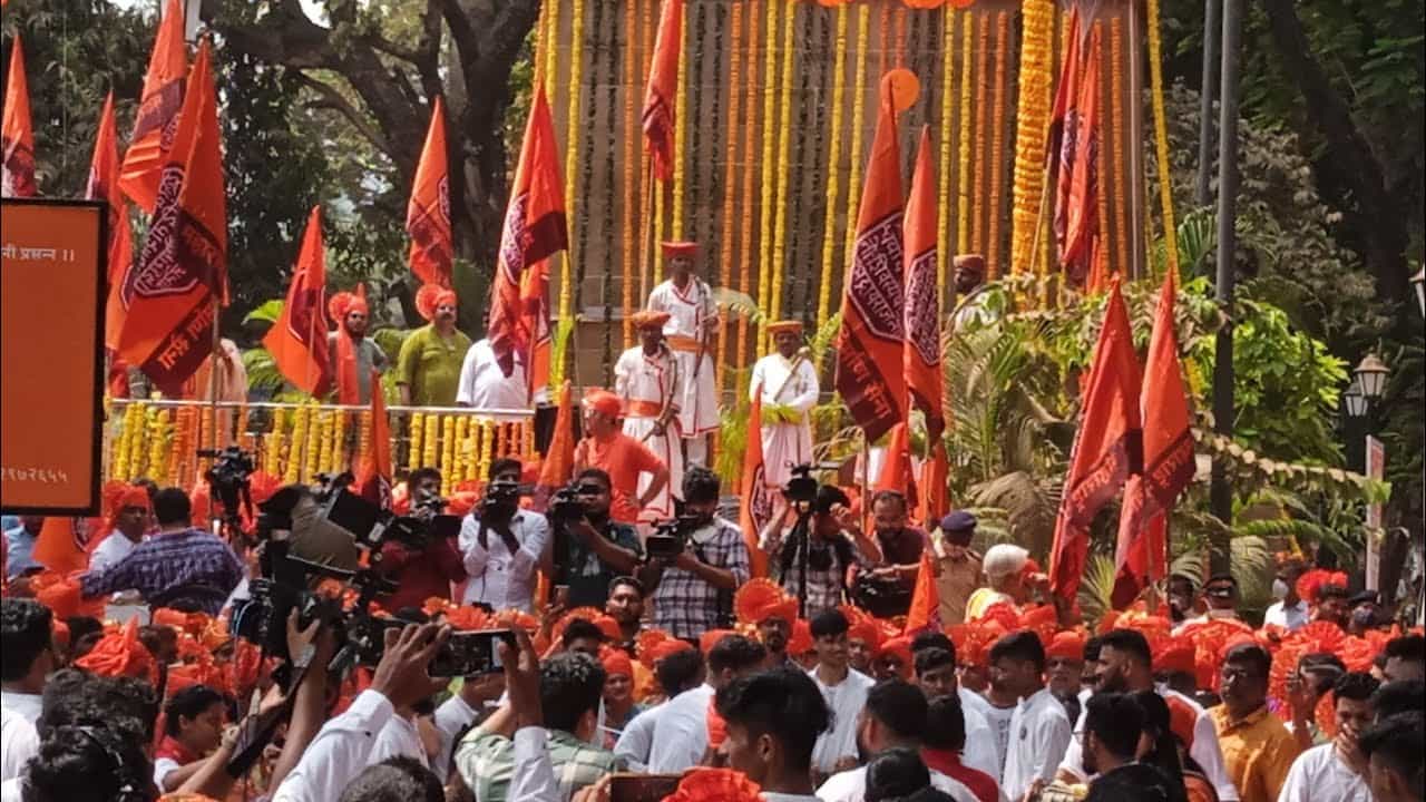 मनसेकडून शिवाजी पार्कवर शिवजयंतीचं आयोजन, बघा जंगी तयारी