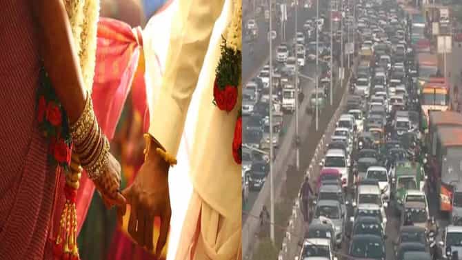 Traffic : लग्नाच्या दुसऱ्याच दिवशी पतीने ट्रॅफिकचा फायदा घेत केली धक्कादायक गोष्ट, ज्याची सर्वत्र होतेय चर्चा